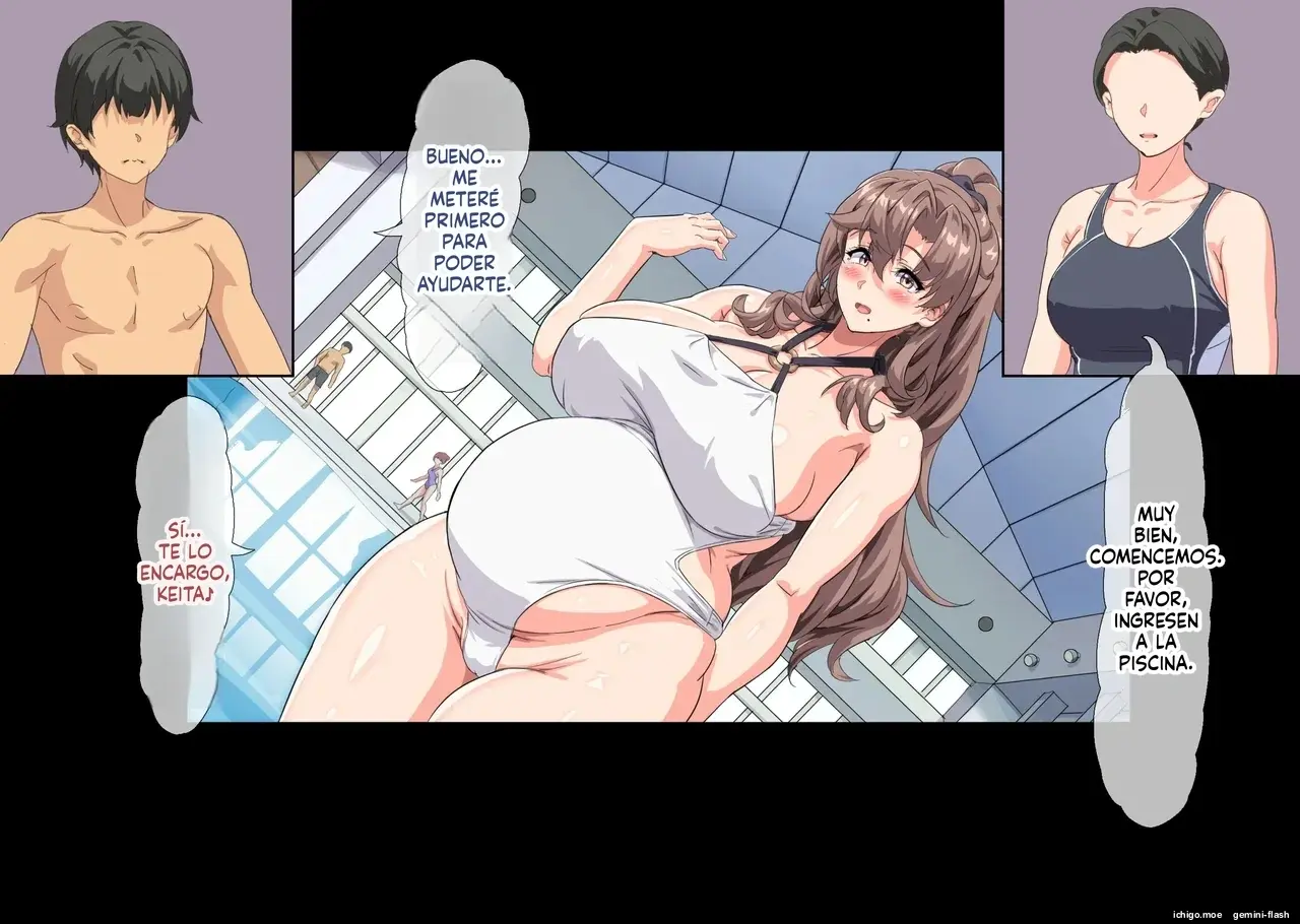 Boku wa Tomodachi no Okaa-san o Haramasetai 5 (Spanish) MTL capítulo 1 página 106