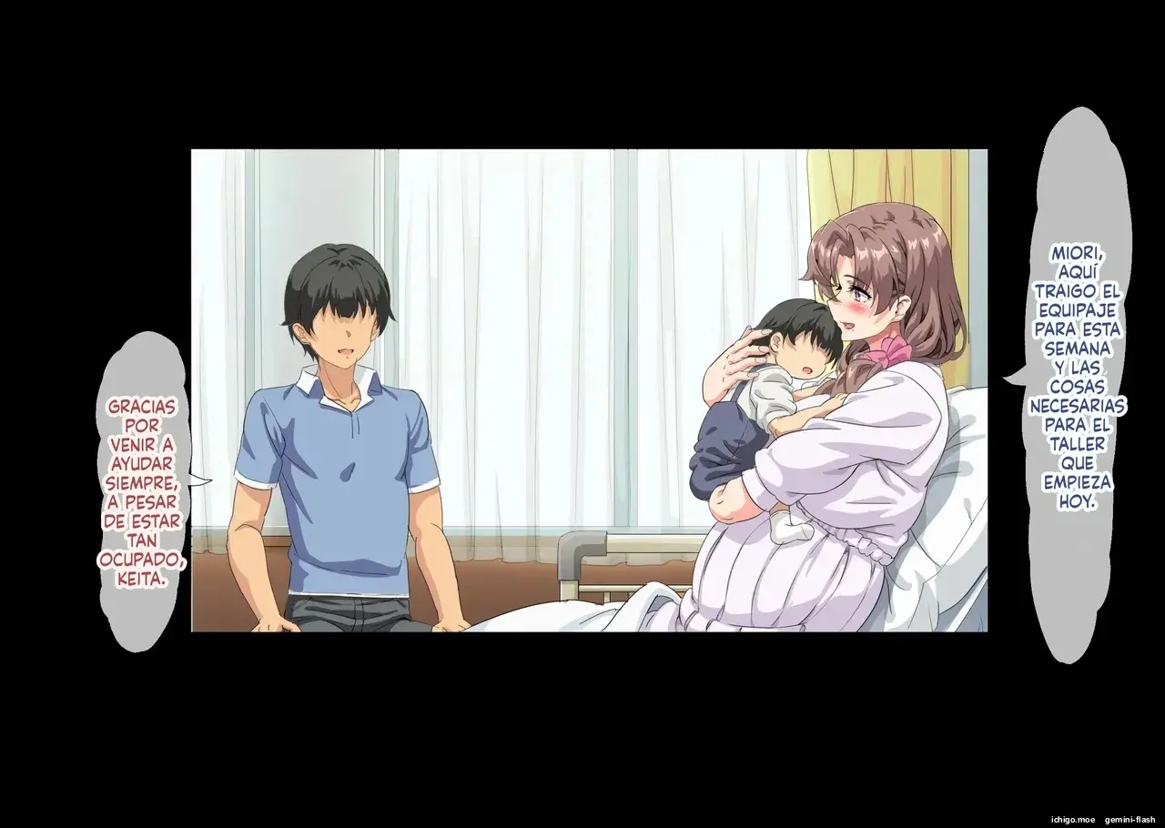 Boku wa Tomodachi no Okaa-san o Haramasetai 5 (Spanish) MTL capítulo 1 página 340