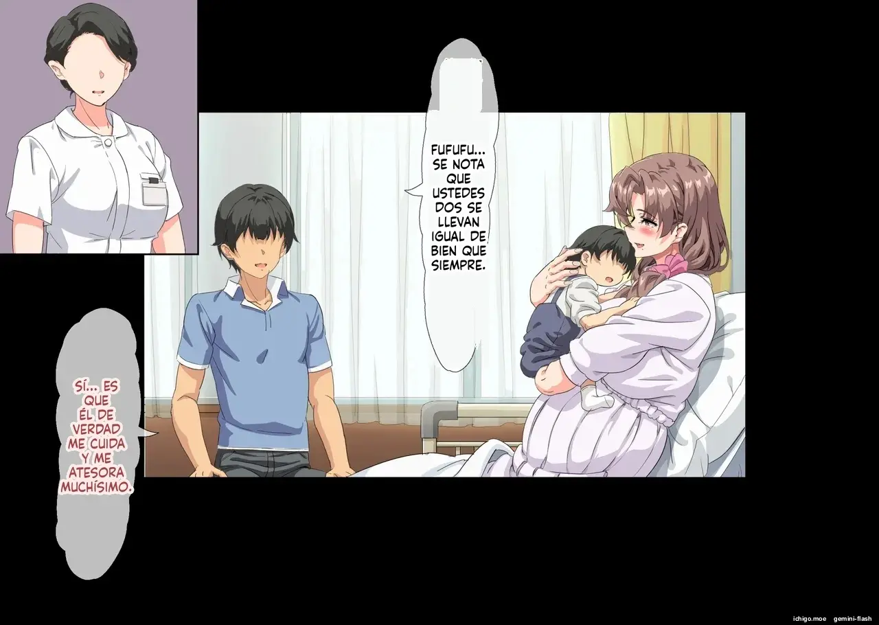 Boku wa Tomodachi no Okaa-san o Haramasetai 5 (Spanish) MTL capítulo 1 página 341