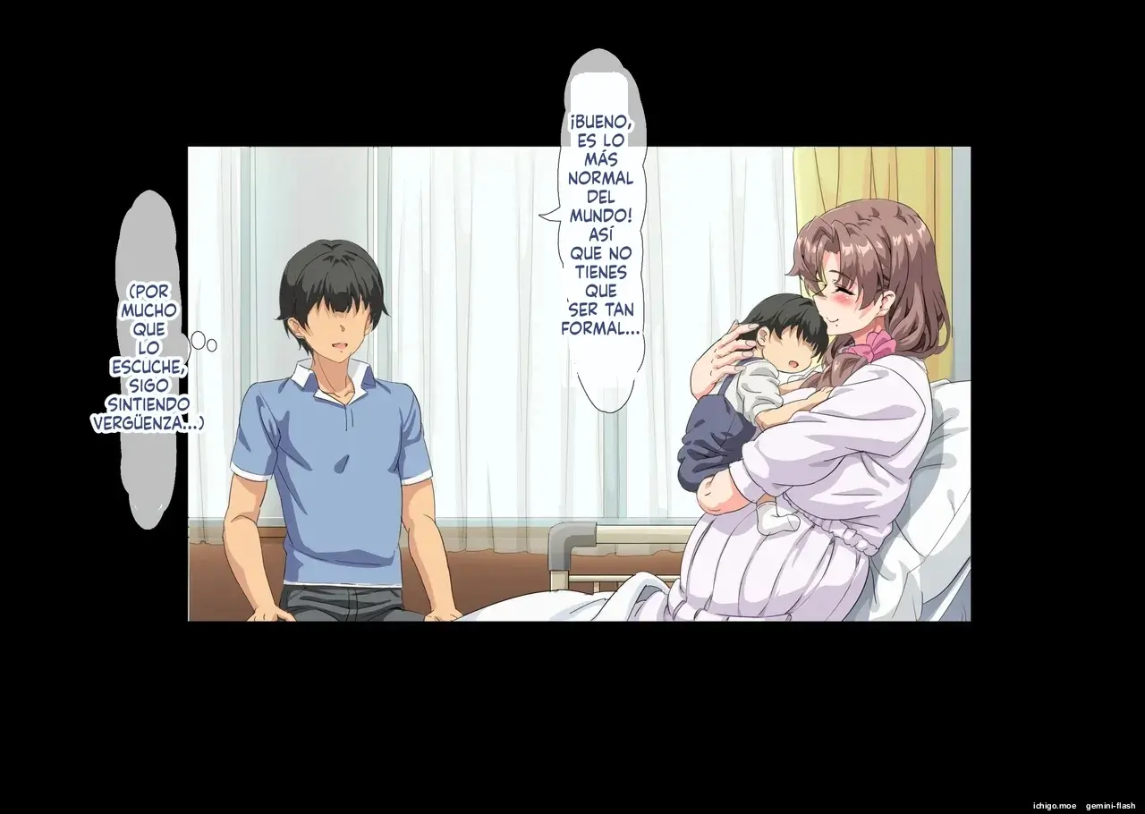Boku wa Tomodachi no Okaa-san o Haramasetai 5 (Spanish) MTL capítulo 1 página 342