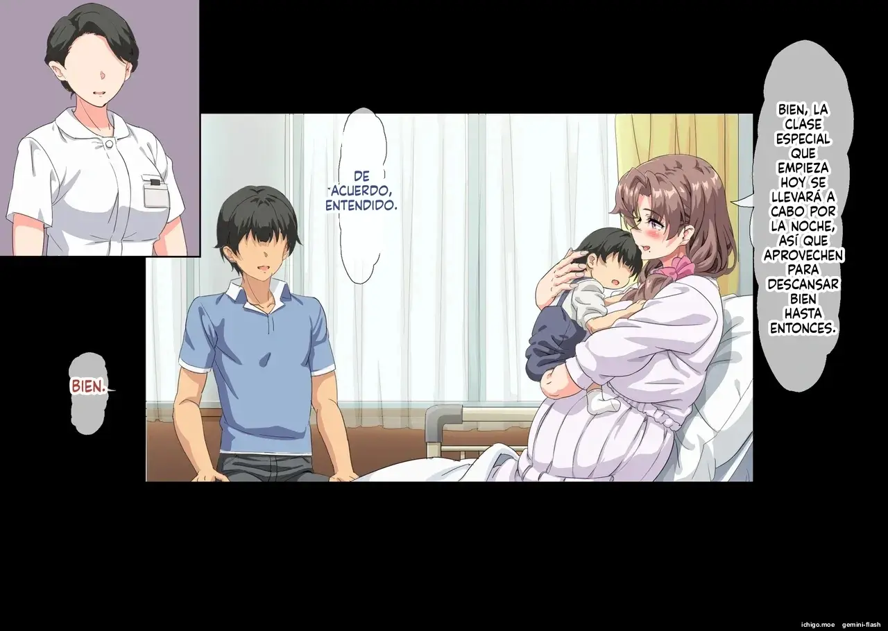 Boku wa Tomodachi no Okaa-san o Haramasetai 5 (Spanish) MTL capítulo 1 página 343