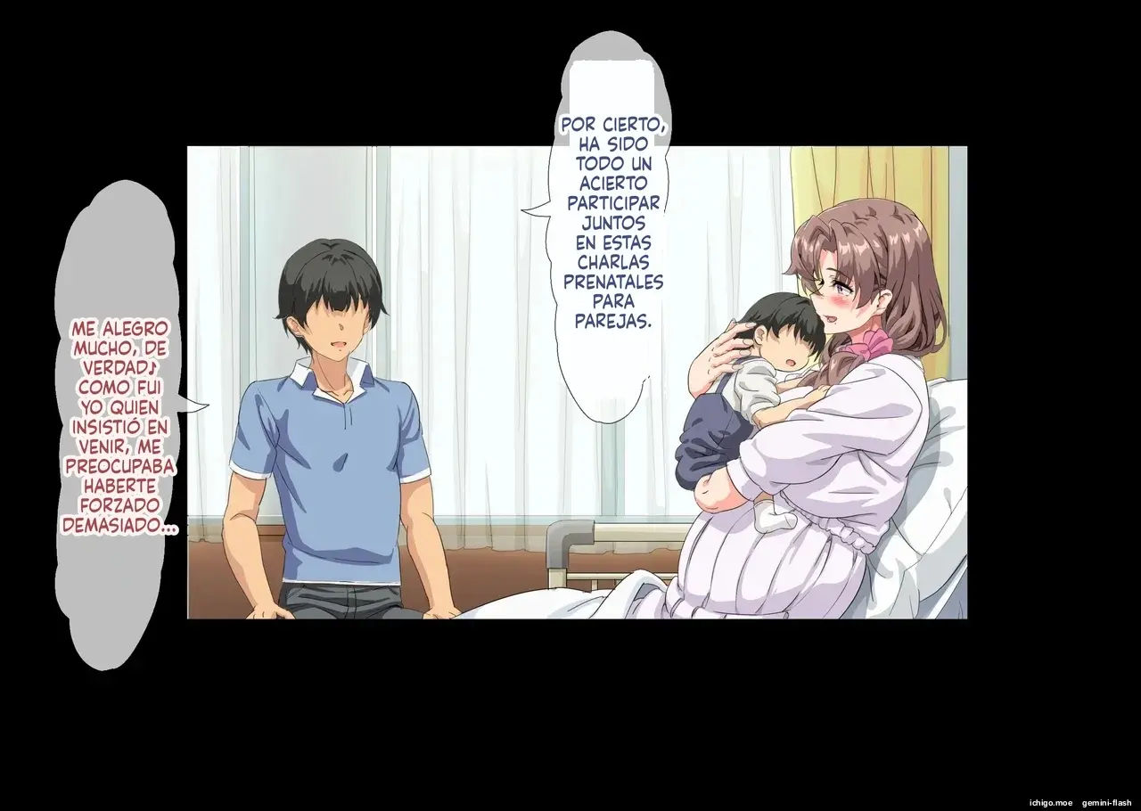 Boku wa Tomodachi no Okaa-san o Haramasetai 5 (Spanish) MTL capítulo 1 página 345