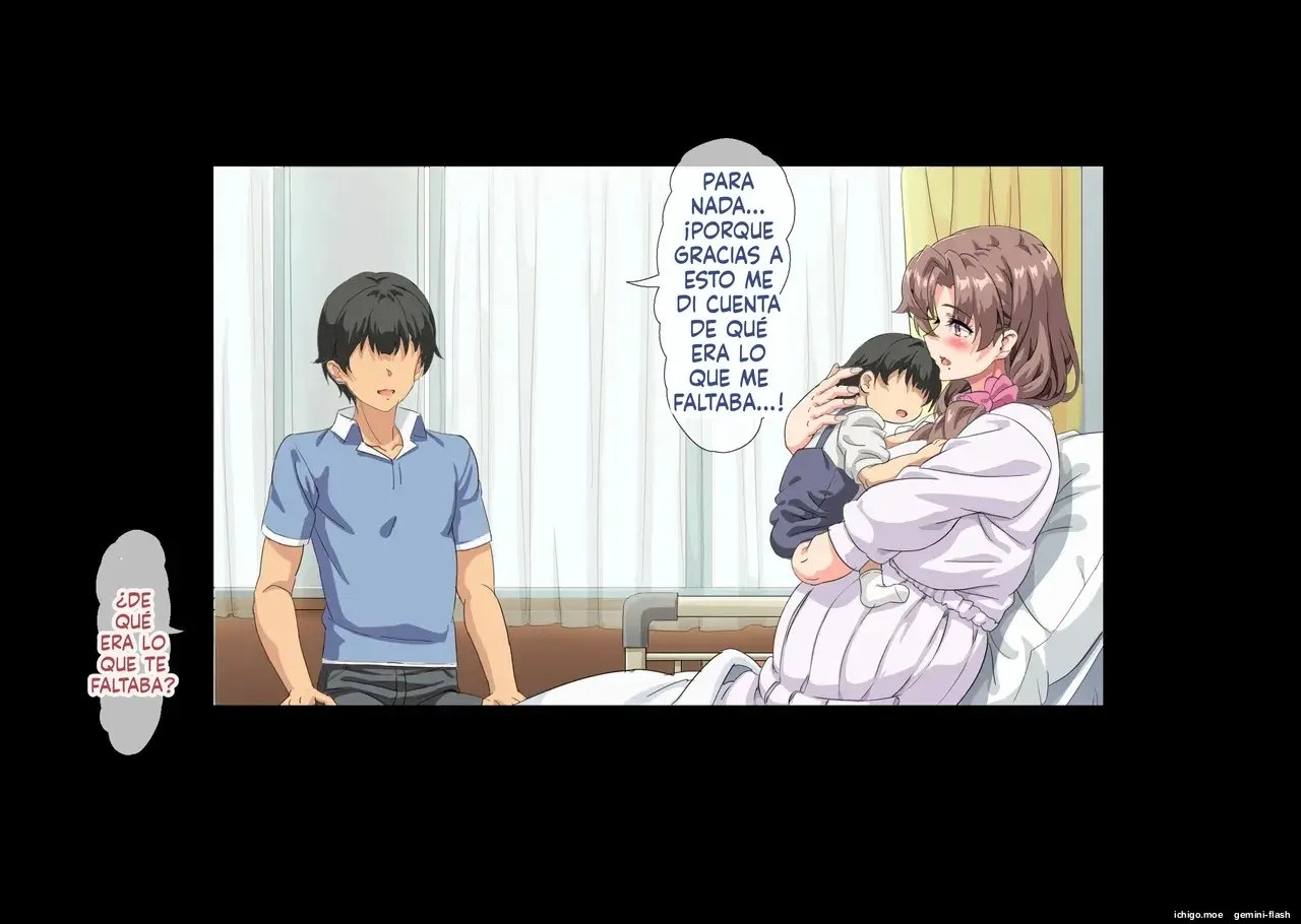 Boku wa Tomodachi no Okaa-san o Haramasetai 5 (Spanish) MTL capítulo 1 página 346