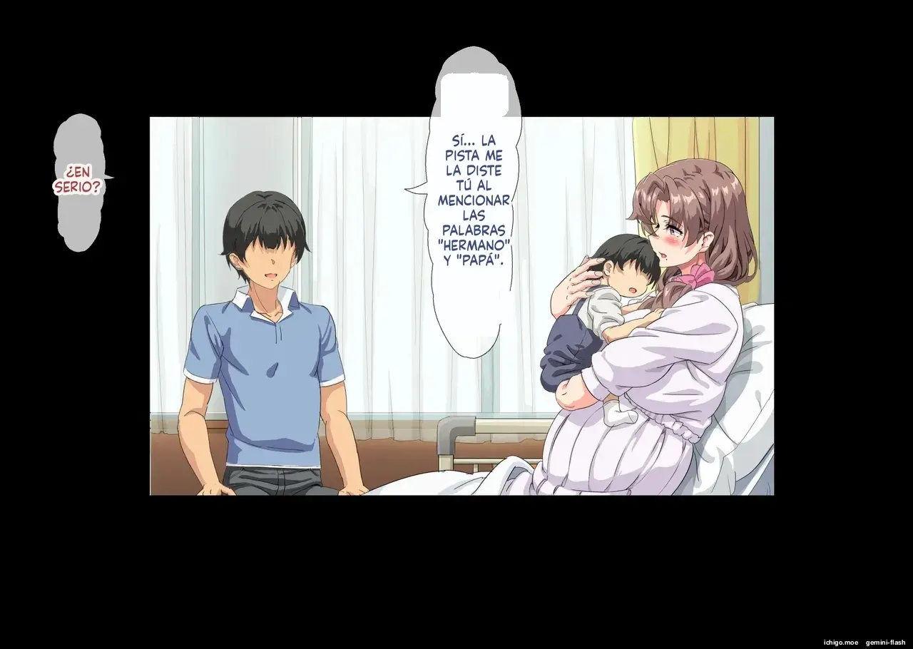 Boku wa Tomodachi no Okaa-san o Haramasetai 5 (Spanish) MTL capítulo 1 página 347