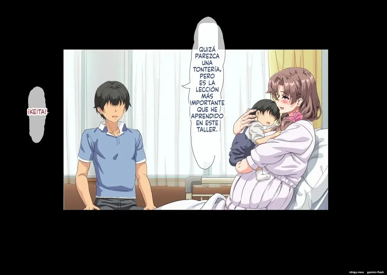 Boku wa Tomodachi no Okaa-san o Haramasetai 5 (Spanish) MTL capítulo 1 página 349