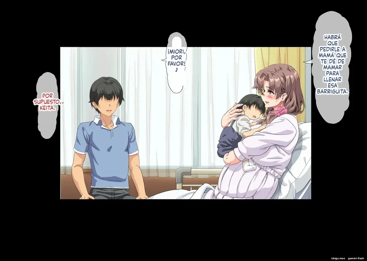 Boku wa Tomodachi no Okaa-san o Haramasetai 5 (Spanish) MTL capítulo 1 página 351