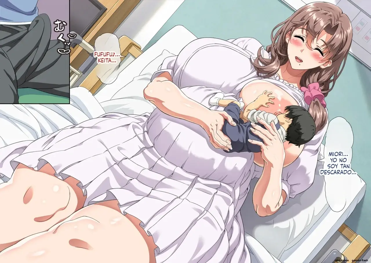 Boku wa Tomodachi no Okaa-san o Haramasetai 5 (Spanish) MTL capítulo 1 página 353