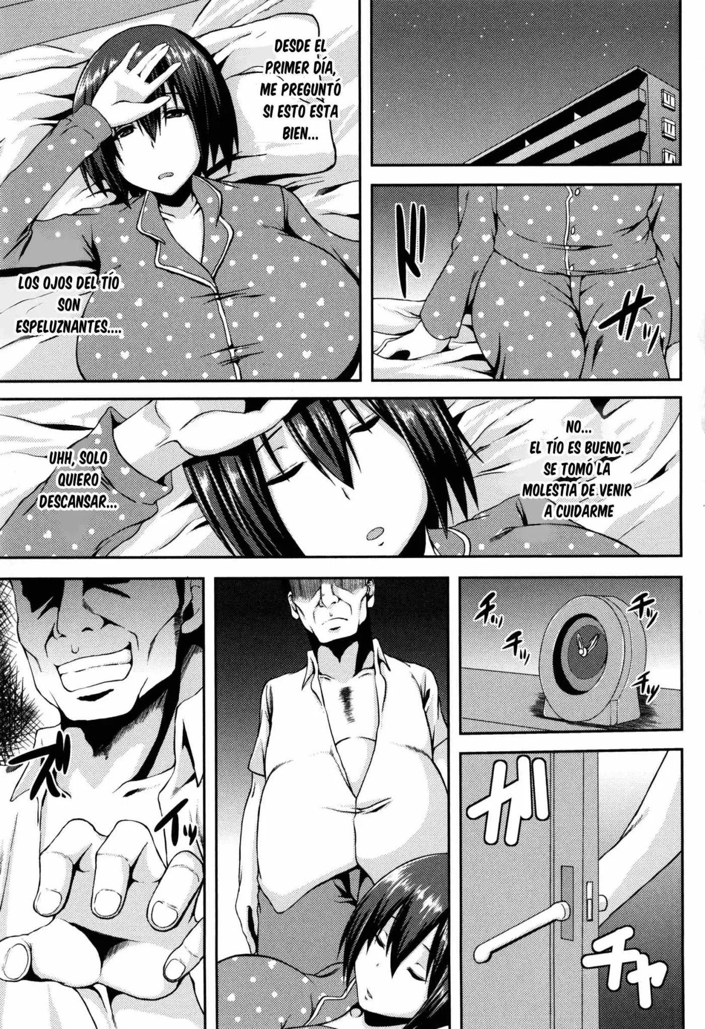 Jitaku Kankin: Shojo Man Mesu Choukyou | Confinamiento en casa - El entrenamiento de sumisión de la chica virgen capítulo 1 página 5