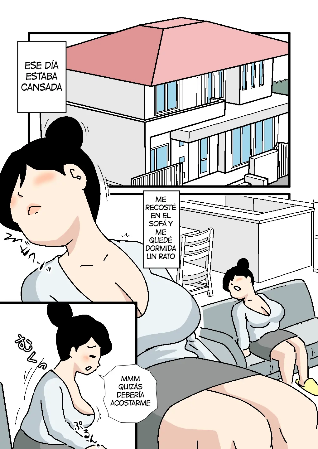 Suegro se sorpredio cuando la encontro dormida capítulo 1 página 3