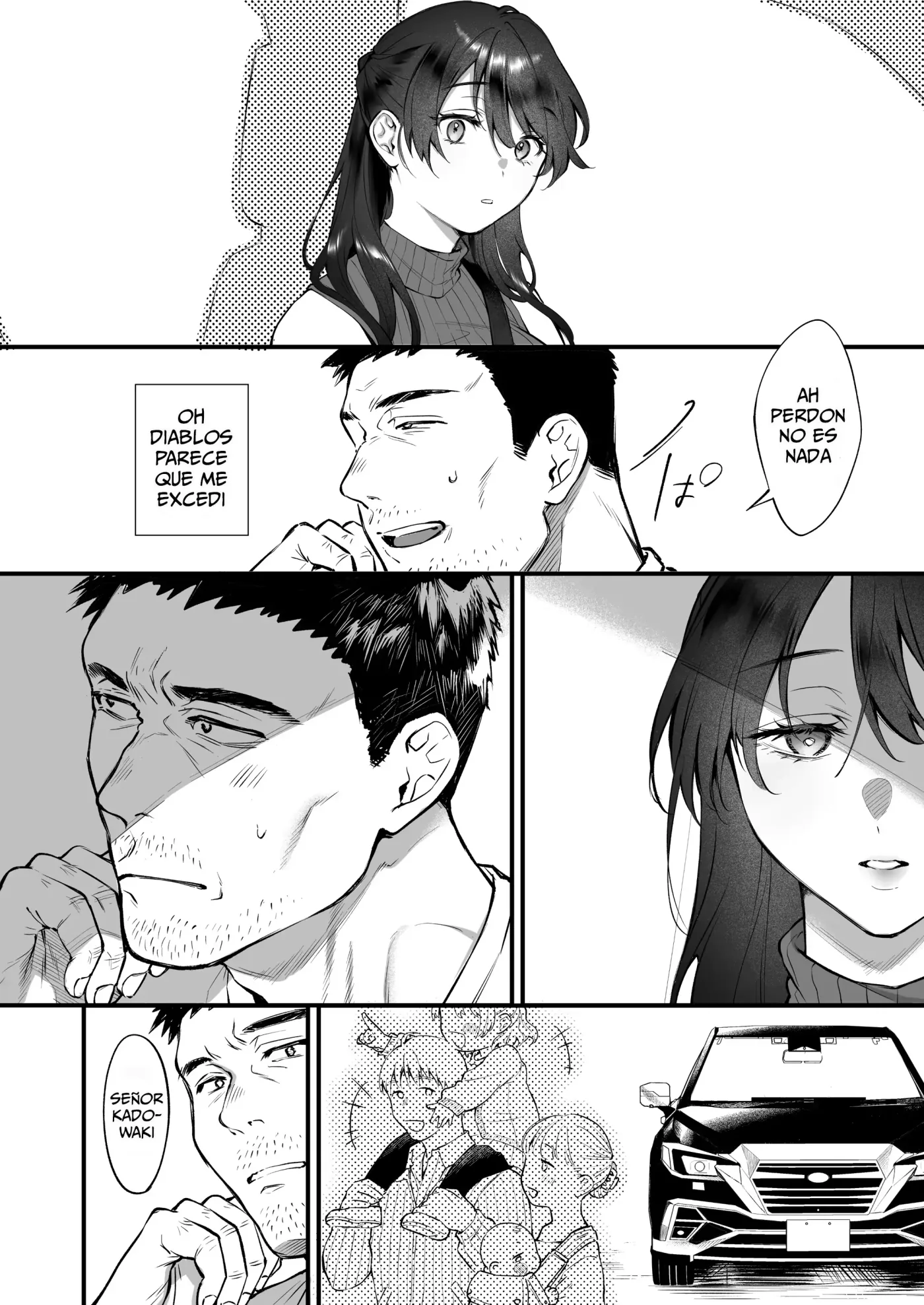 Shikatte Yurushite Atama o Nadete ~Bakunyuu Seiso na Kaigoshi ga Oji-san Daisuki na Riyuu~|Regañala, perdonala y acaricia su cabeza capítulo 1 página 11