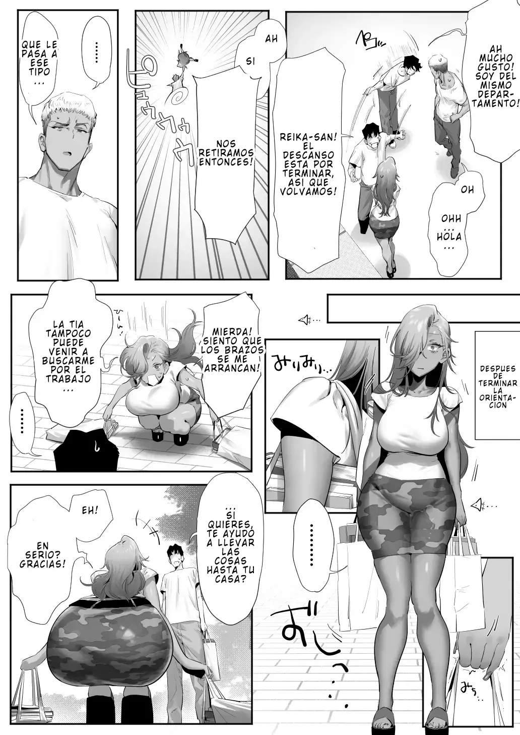 Mi jefa gyaru y la historia de infidelidad 3 capítulo 1 página 13