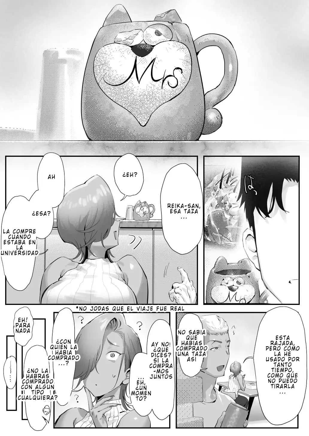 Mi jefa gyaru y la historia de infidelidad 3 capítulo 1 página 51