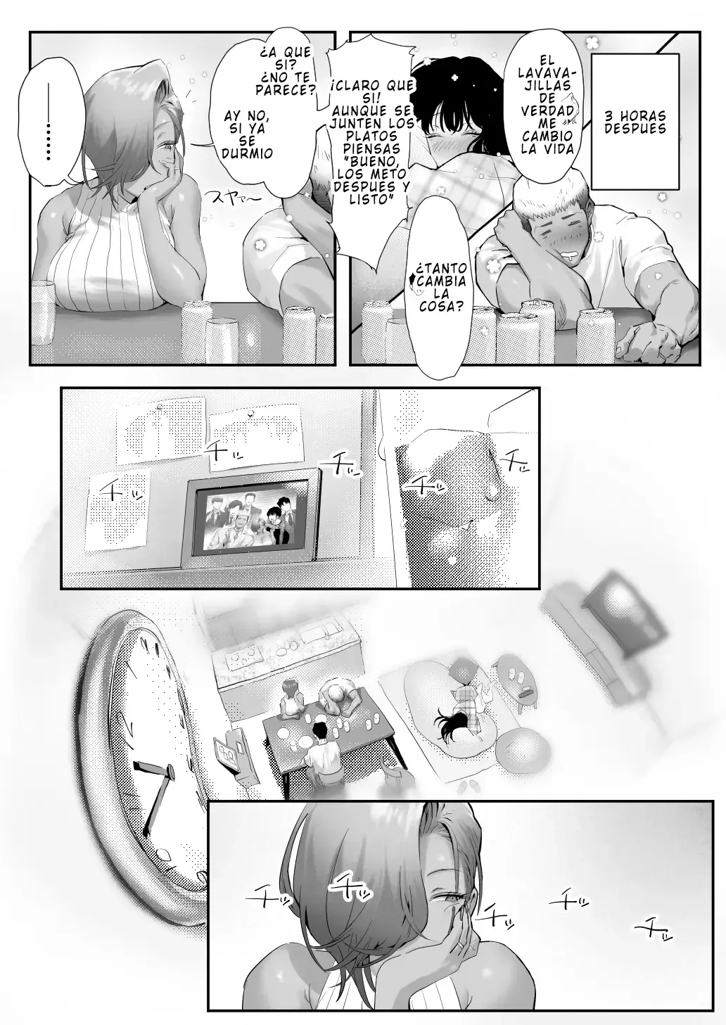 Mi jefa gyaru y la historia de infidelidad 3 capítulo 1 página 52