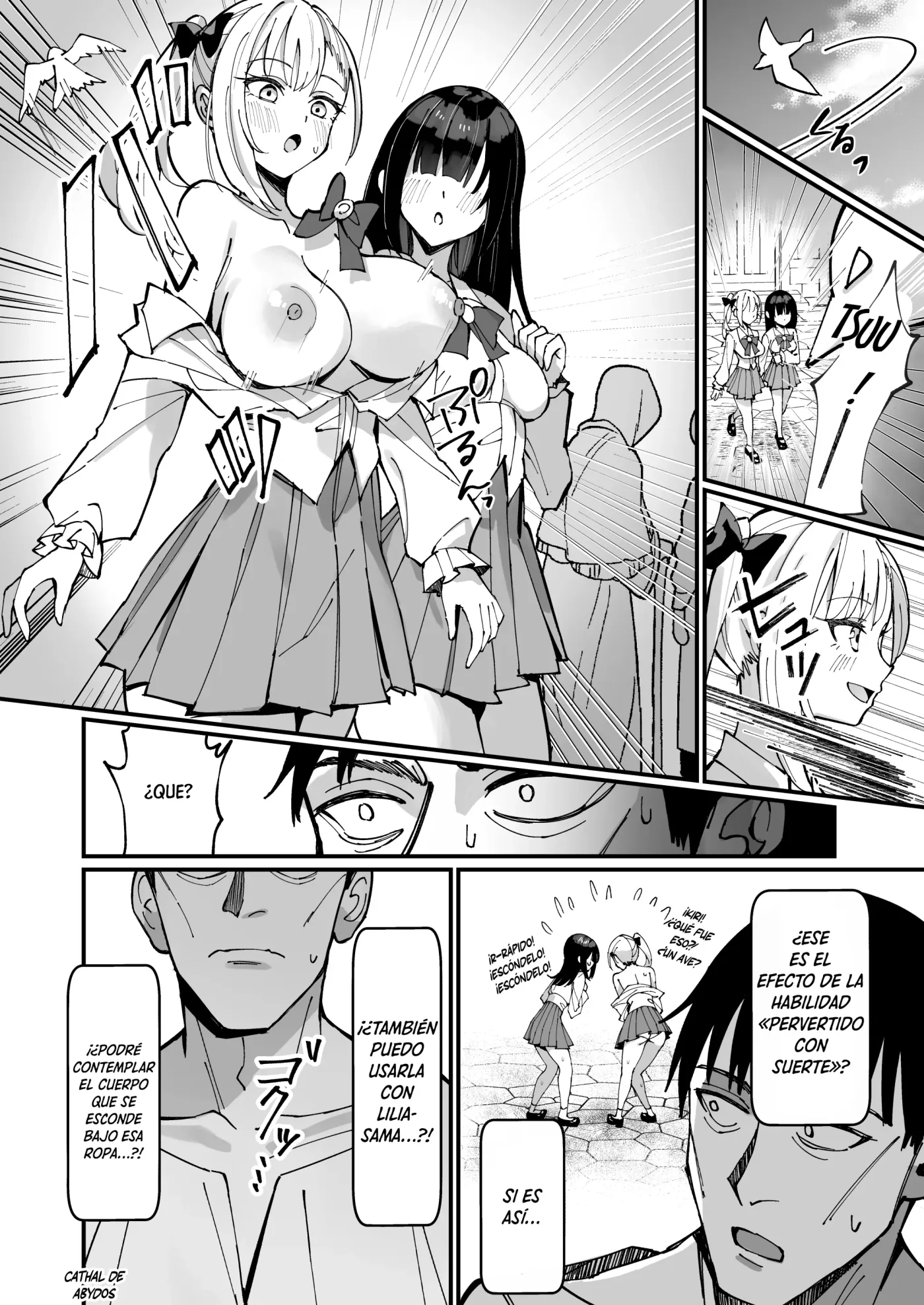 DERROTA TOTAL DE UNA NOBLE | hija aristocrática criada con mimos termina suplicando por la verga de un plebeyo~ capítulo 1 página 8