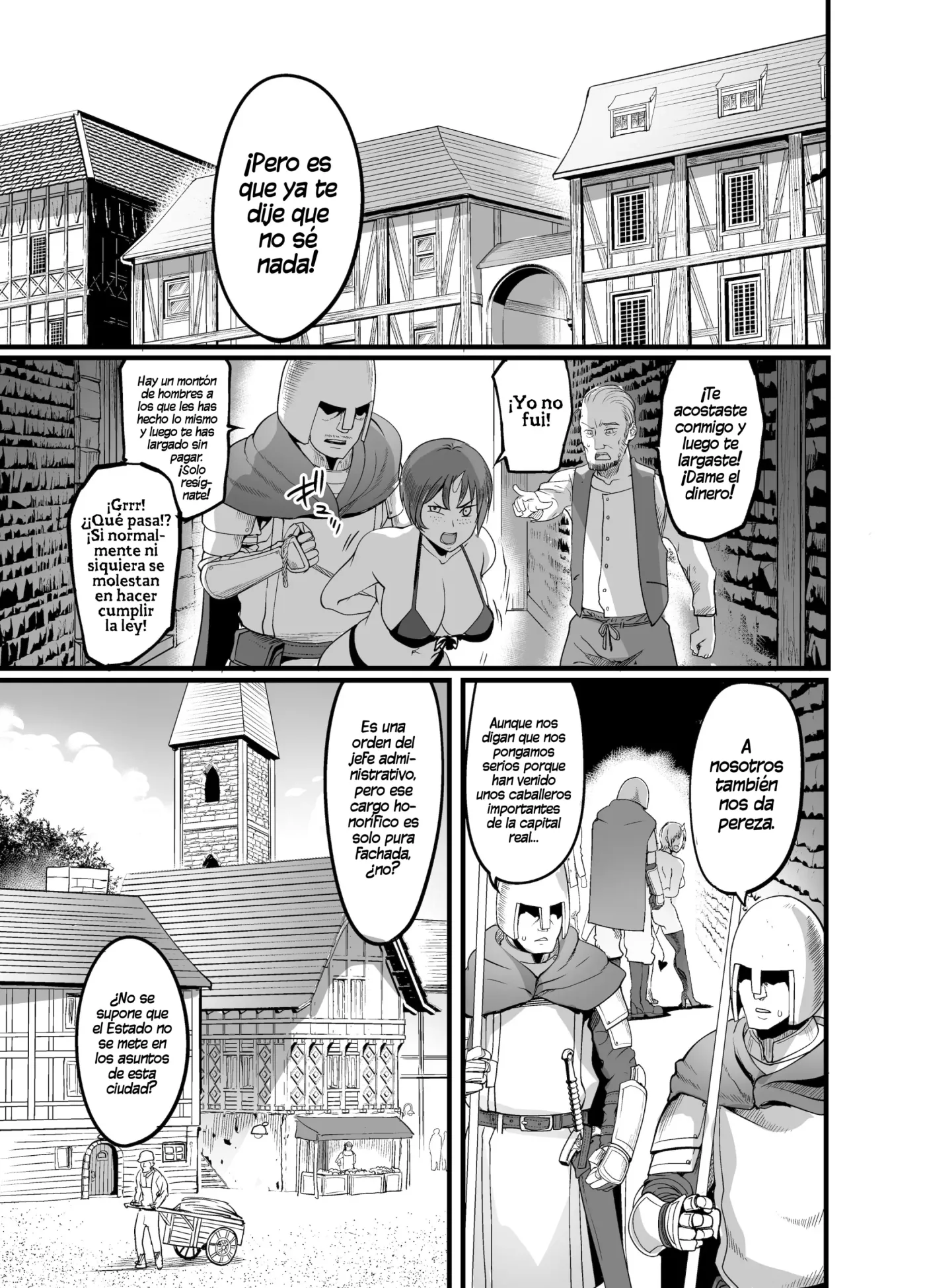 Youkoso! Succubus Machi e 5 Onna Kishi Succubus Ka Keikaku|¡Bienvenido a la Ciudad de las Súcubos! 5 El Plan para Convertir a una Caballera en Súcubo + Extra capítulo 1 página 3