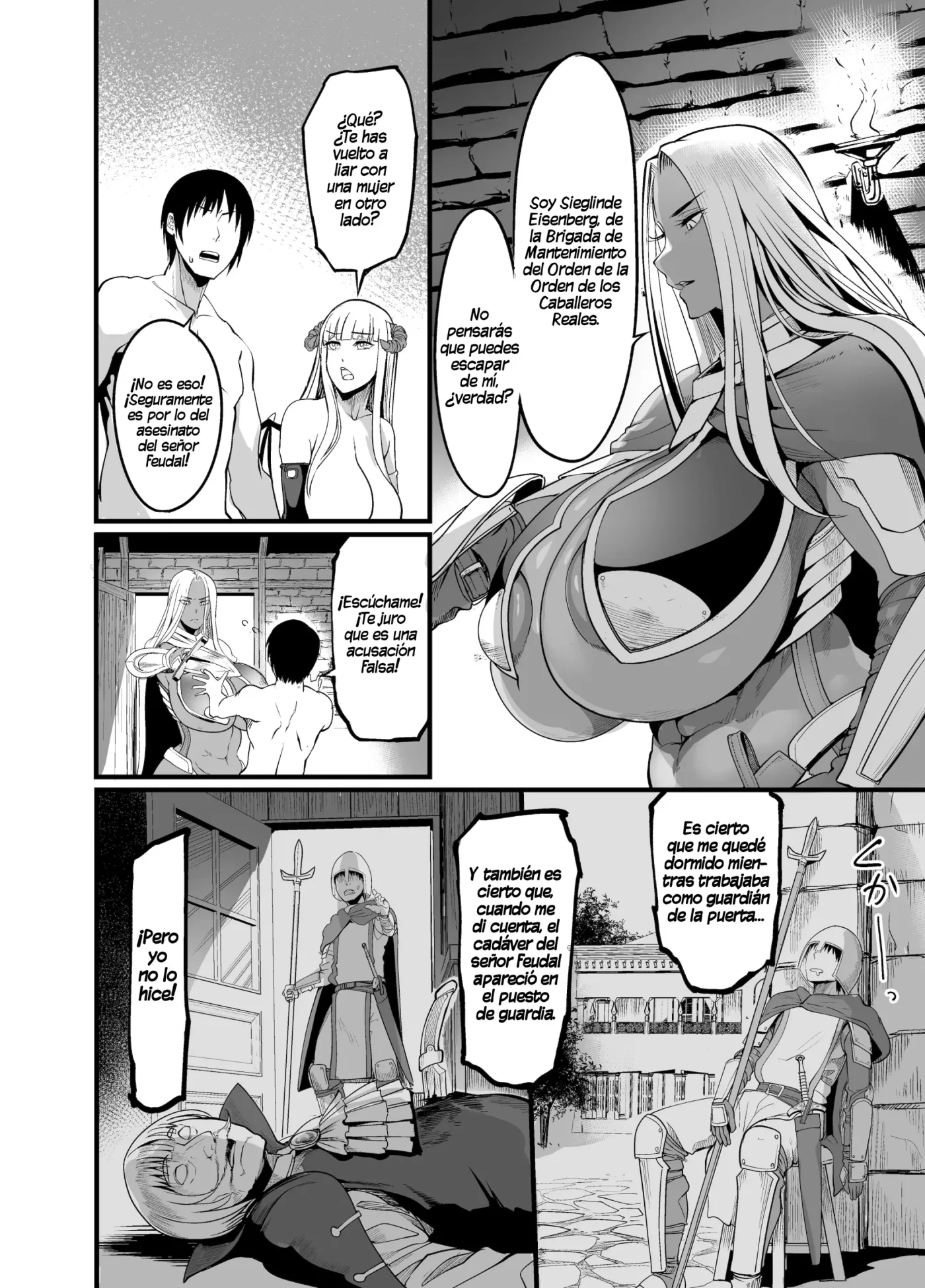 Youkoso! Succubus Machi e 5 Onna Kishi Succubus Ka Keikaku|¡Bienvenido a la Ciudad de las Súcubos! 5 El Plan para Convertir a una Caballera en Súcubo + Extra capítulo 1 página 8
