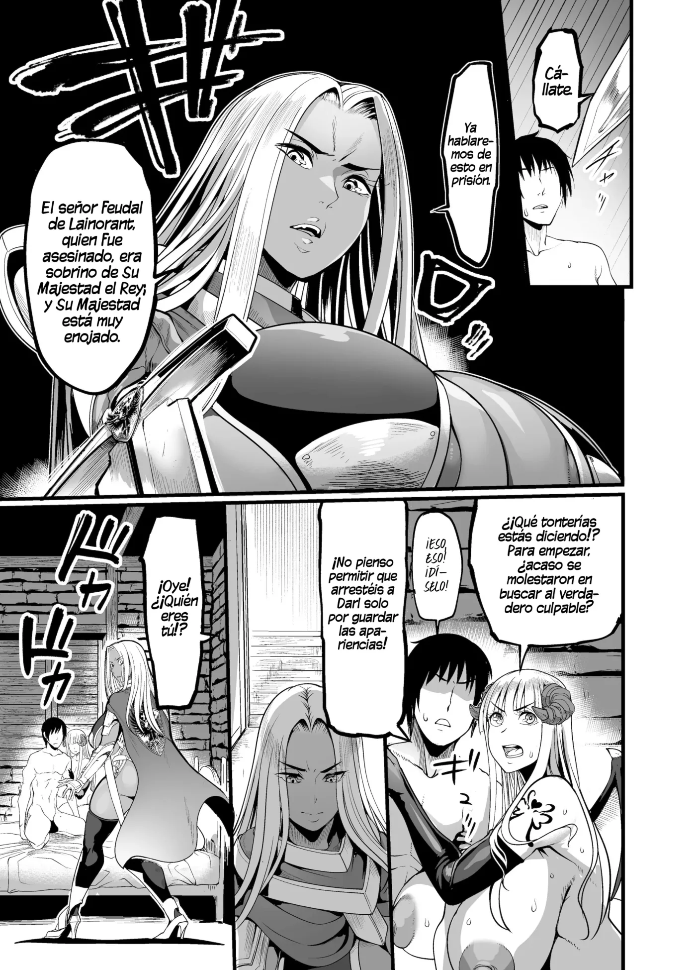 Youkoso! Succubus Machi e 5 Onna Kishi Succubus Ka Keikaku|¡Bienvenido a la Ciudad de las Súcubos! 5 El Plan para Convertir a una Caballera en Súcubo + Extra capítulo 1 página 9