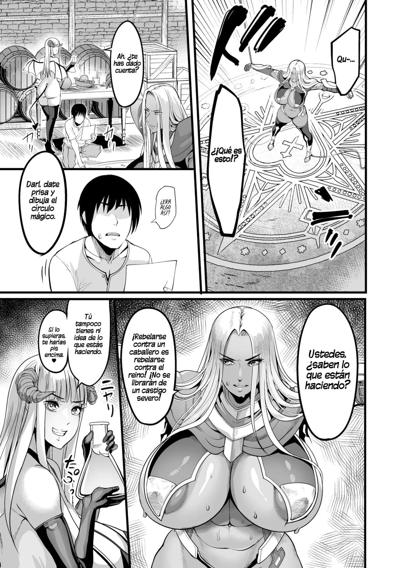 Youkoso! Succubus Machi e 5 Onna Kishi Succubus Ka Keikaku|¡Bienvenido a la Ciudad de las Súcubos! 5 El Plan para Convertir a una Caballera en Súcubo + Extra capítulo 1 página 13