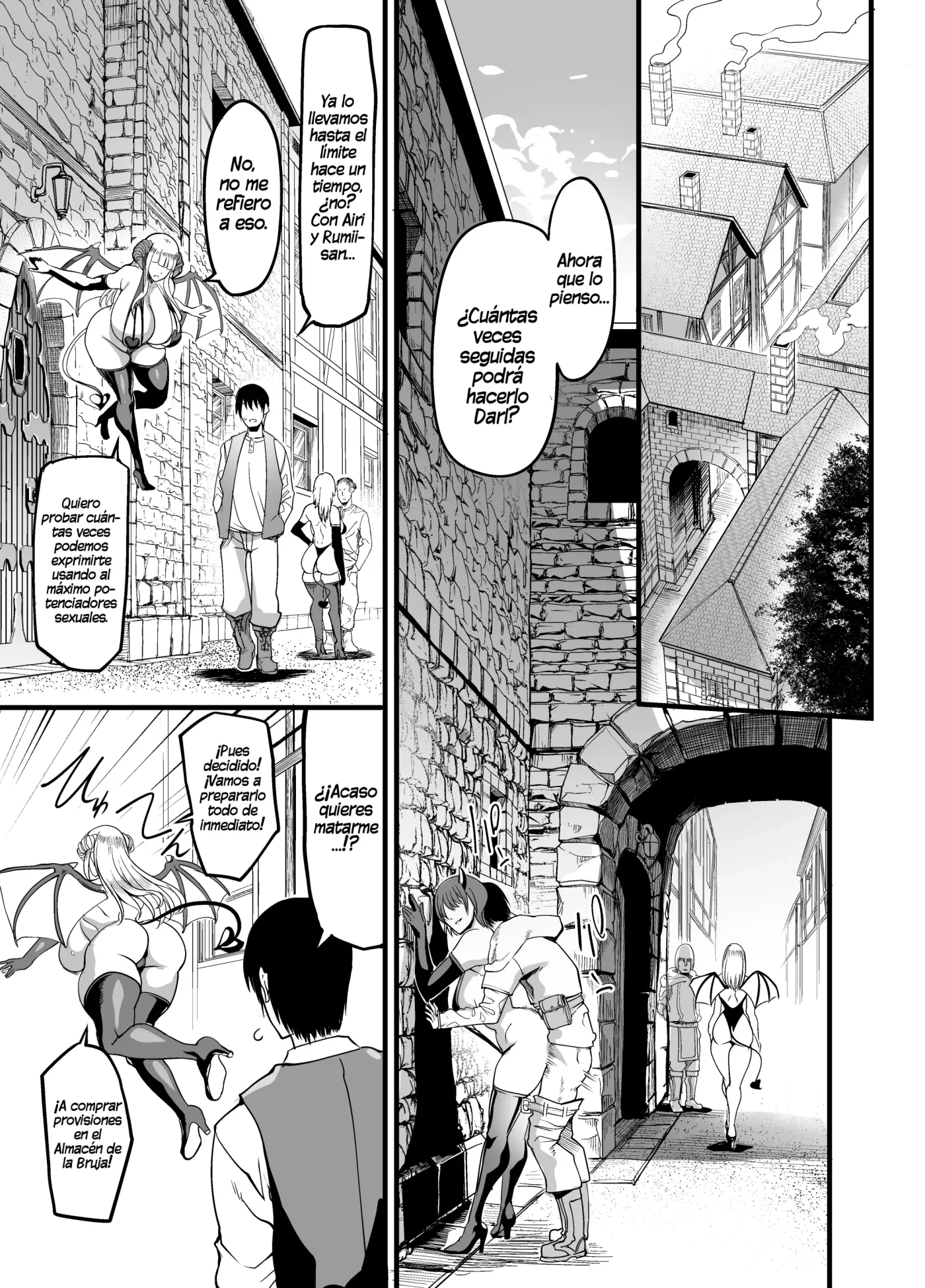Youkoso! Succubus Machi e 5 Onna Kishi Succubus Ka Keikaku|¡Bienvenido a la Ciudad de las Súcubos! 5 El Plan para Convertir a una Caballera en Súcubo + Extra capítulo 1 página 38