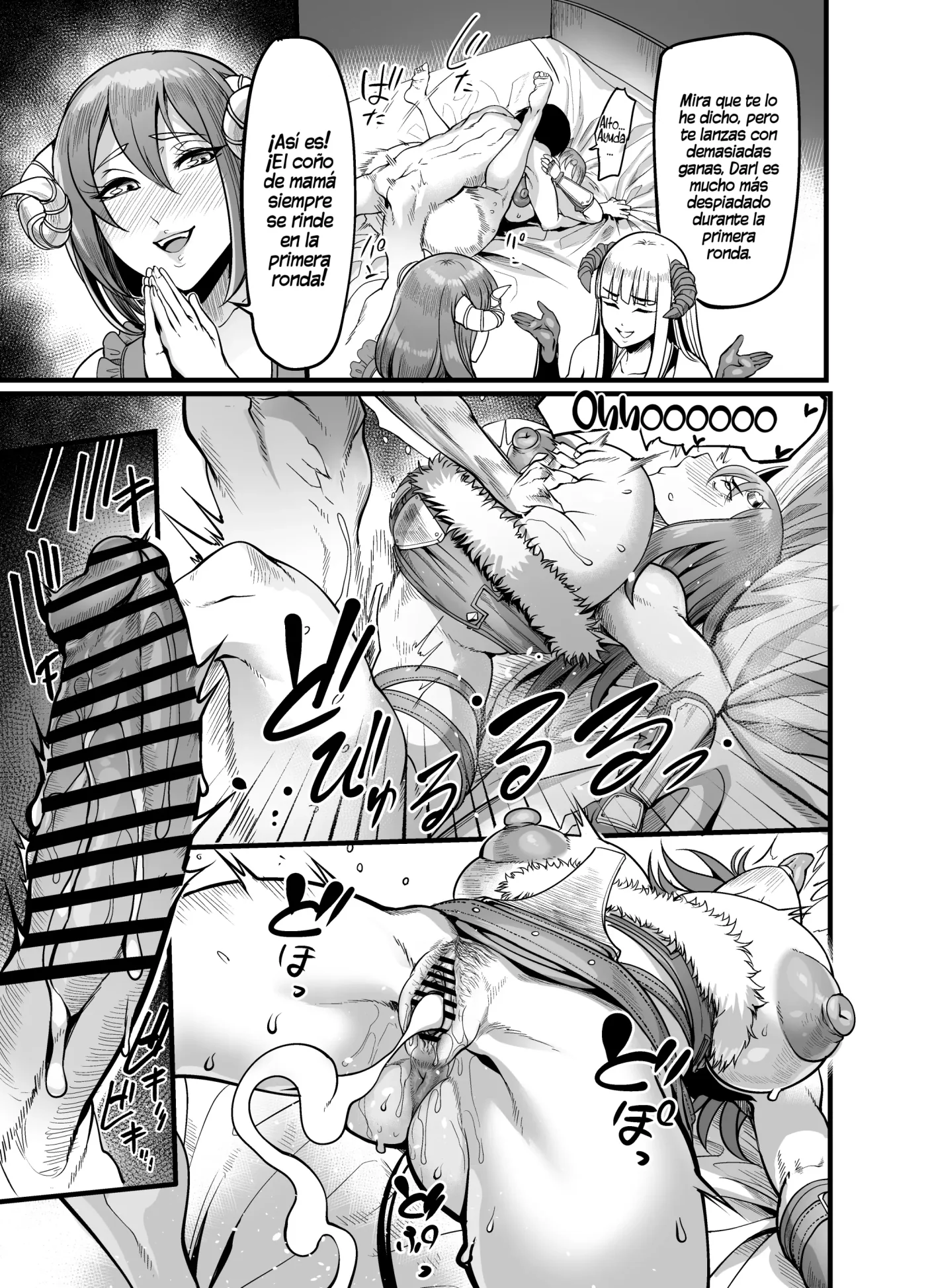 Youkoso! Succubus Machi e 5 Onna Kishi Succubus Ka Keikaku|¡Bienvenido a la Ciudad de las Súcubos! 5 El Plan para Convertir a una Caballera en Súcubo + Extra capítulo 1 página 42