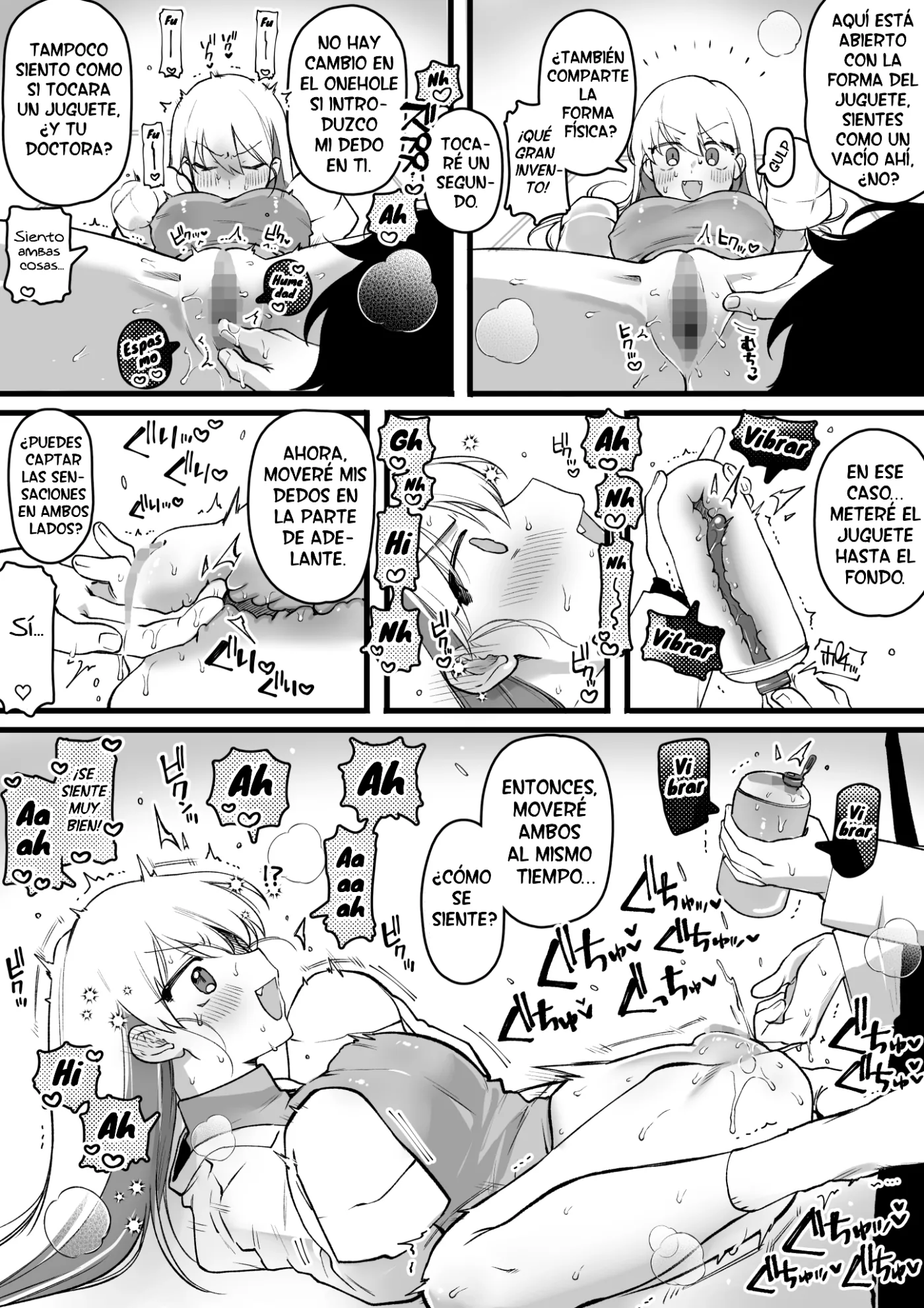 La doctora desarrolla un onehole que comparte sensaciones - Hakase Kankaku Kyouyuu Onaho Kaihatsu Suru capítulo 1 página 2